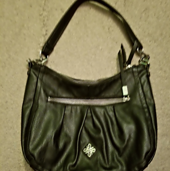 NWOT Simply Vera Vera Wang Black Shoulder Bag - Picture 1 of 2